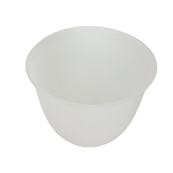 Acclaim Frosted White Hurricane Sconce Light Shade Bell Shaped - Picture 4 of 6